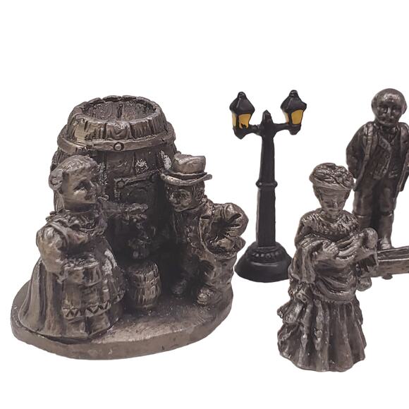 Liberty Falls Americana Pewter Collection Figures 1995 Grand Junction 15 Pieces - Picture 12 of 15